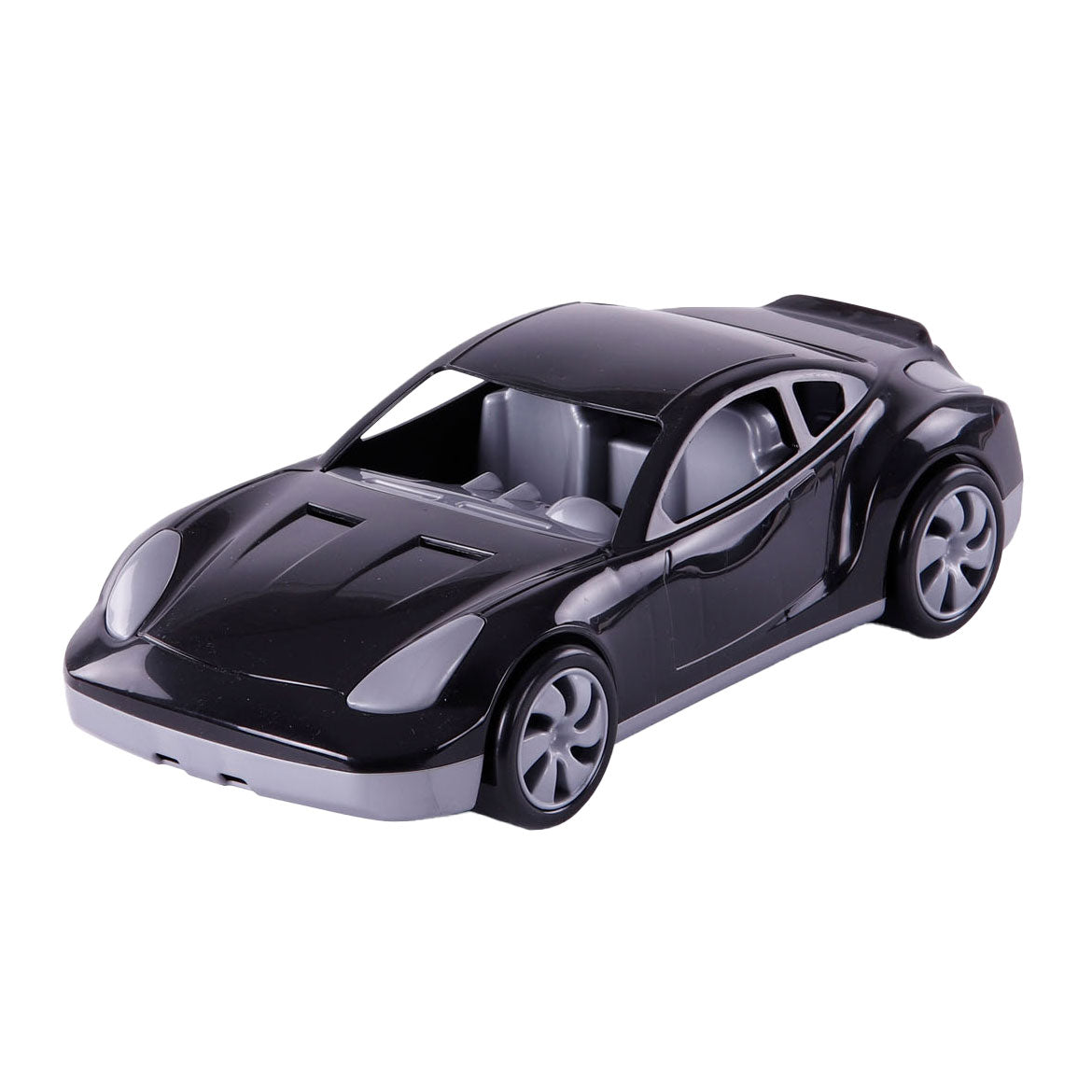 Cavallino Toys Cavallino Racauto Black, 36 cm