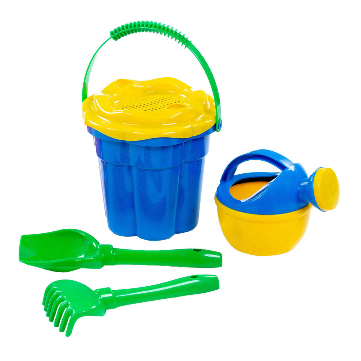 Cavallino Toys Cavallino Classic Bucket Set Blue, 5DLG.