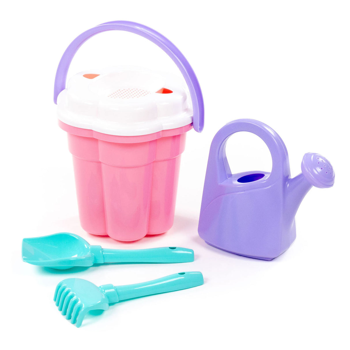 Toys Cavallino Cavallino XL Classic Bucket Set Pink, 5dlg.