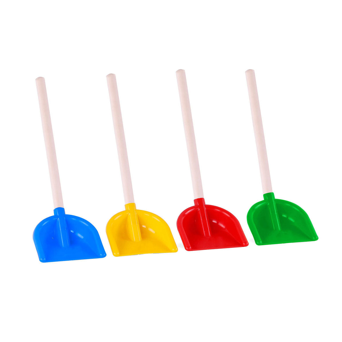 Pelle en plastique Cavallino avec manche en bois couleur, 40,5 cm