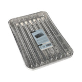 Papstar plats à griller aluminium 34,5cm 5 pièces