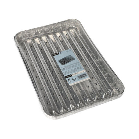 Papstar plats à griller aluminium 34,5cm 5 pièces
