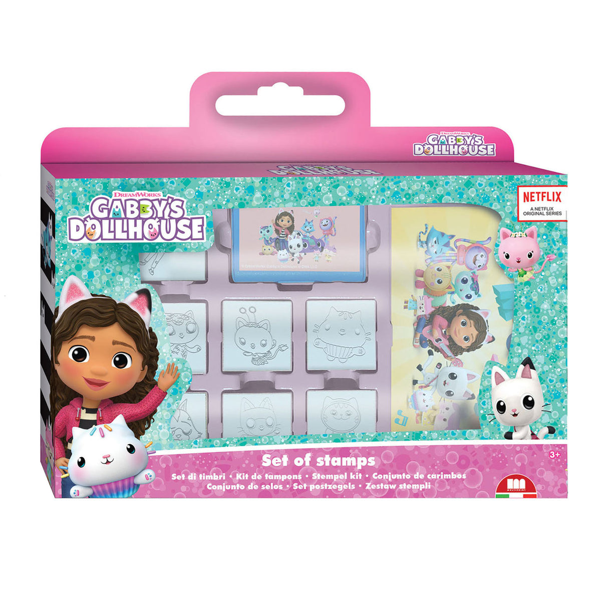 Multiprint Gabby's Dollhouse Stamp Set