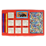 Couleurs Hot Wheels multiprint avec des timbres, 41dlg.