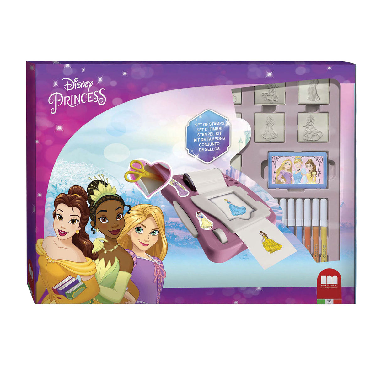 Multiprint Princess Sticker Machine Set