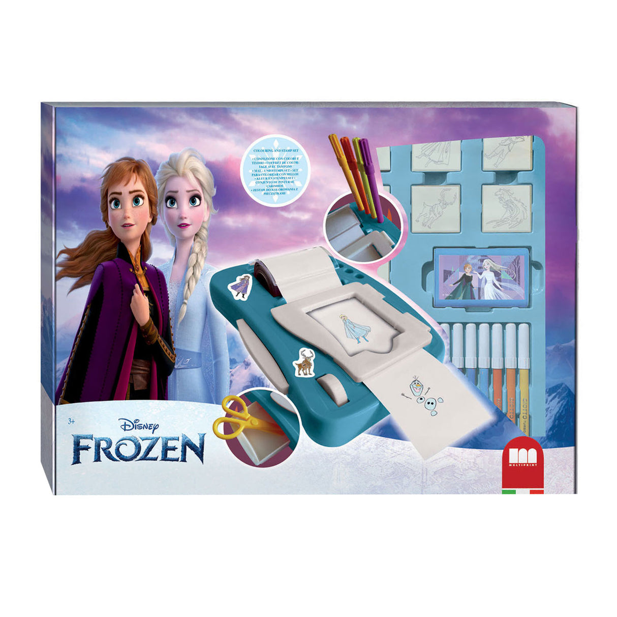 Multiprints -Frozen -Aufkleber -Maschine -Set