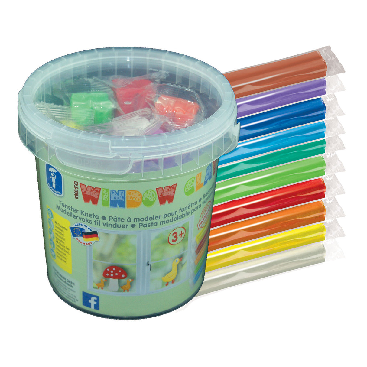 Argile à fenêtre Feuchtmann en seau, 600gr.