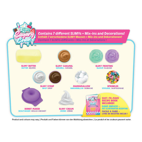 Joker slimy sugary crush mini donut maak je slijm