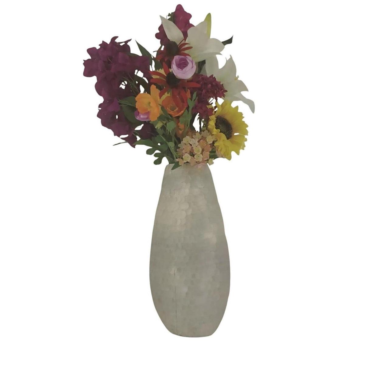 Dijk natural collections kunstboeket tropical bliss box bestaat uit 11 stelen afmeting box 78.9x19x10cm (excl.vaas)