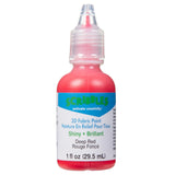 Scribbles • Peinture textile 3D brillante 29,5ml rouge foncé