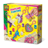 Ses creative ses diamant painting - porte-clés en bois