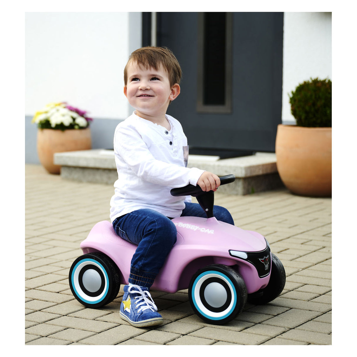 Big Bobby Car Neo Pink Walking Car