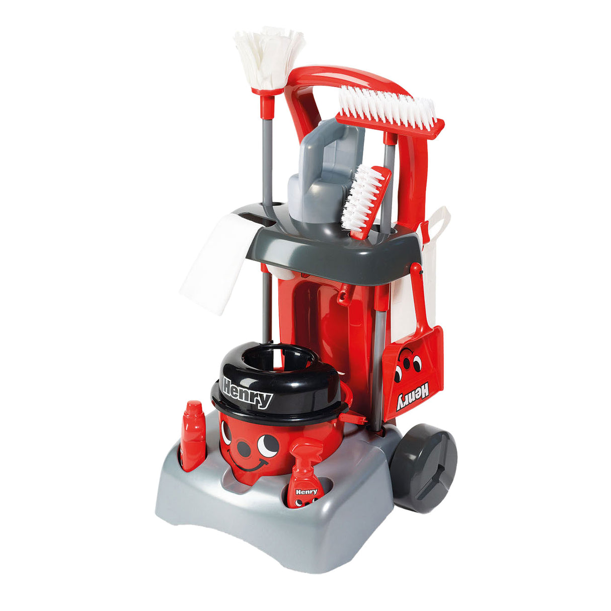 Chariot de nettoyage Casdon, ensemble de jeu de luxe Henry