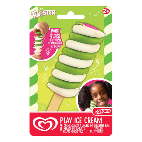 Casdon ola green twister joue à la crème glacée.