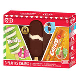 Ensemble de glaces jouets Casdon ola – ensemble de 3 glaces jouets | avec calippo, twister, magnum