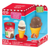 Casdon ola play seau à glace - vanille et chocolat