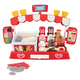 Casdon Ola joue au stand de glaces