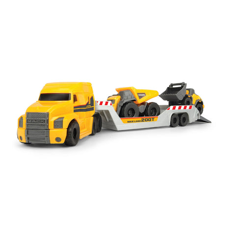 Micro transporteur Dickie Volvo avec véhicules de travail