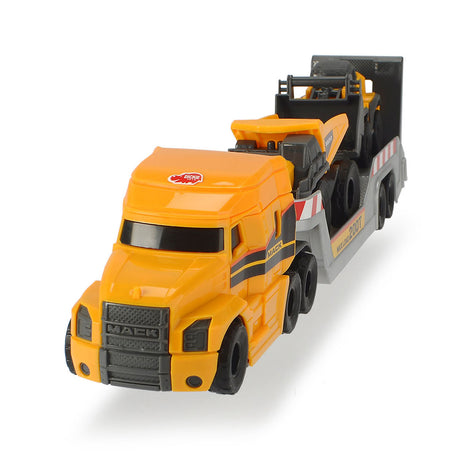 Micro transporteur Dickie Volvo avec véhicules de travail