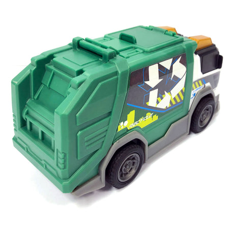 Camion poubelle Dickie avec lumière et son