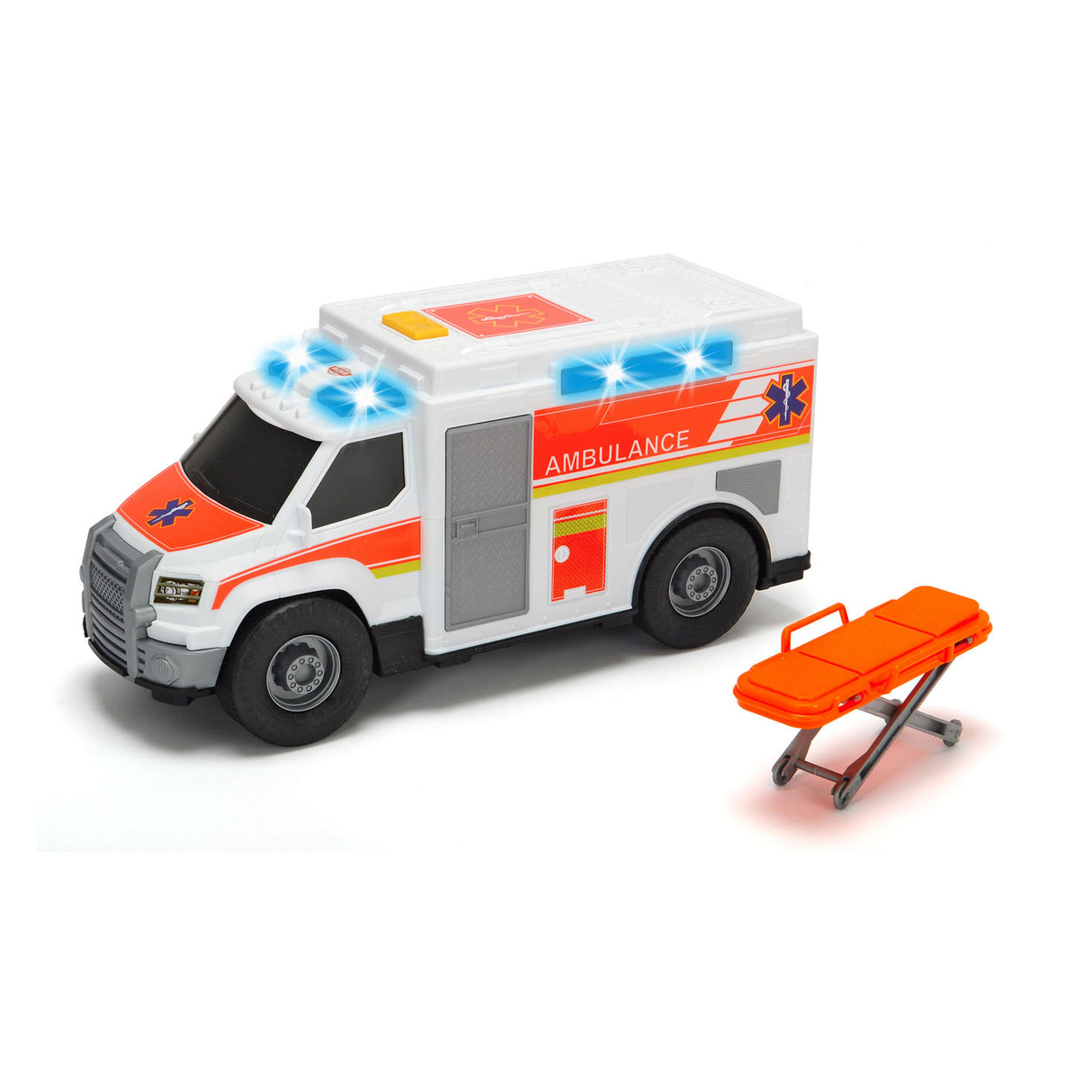 Ambulance et civière Dickie avec lumière et son