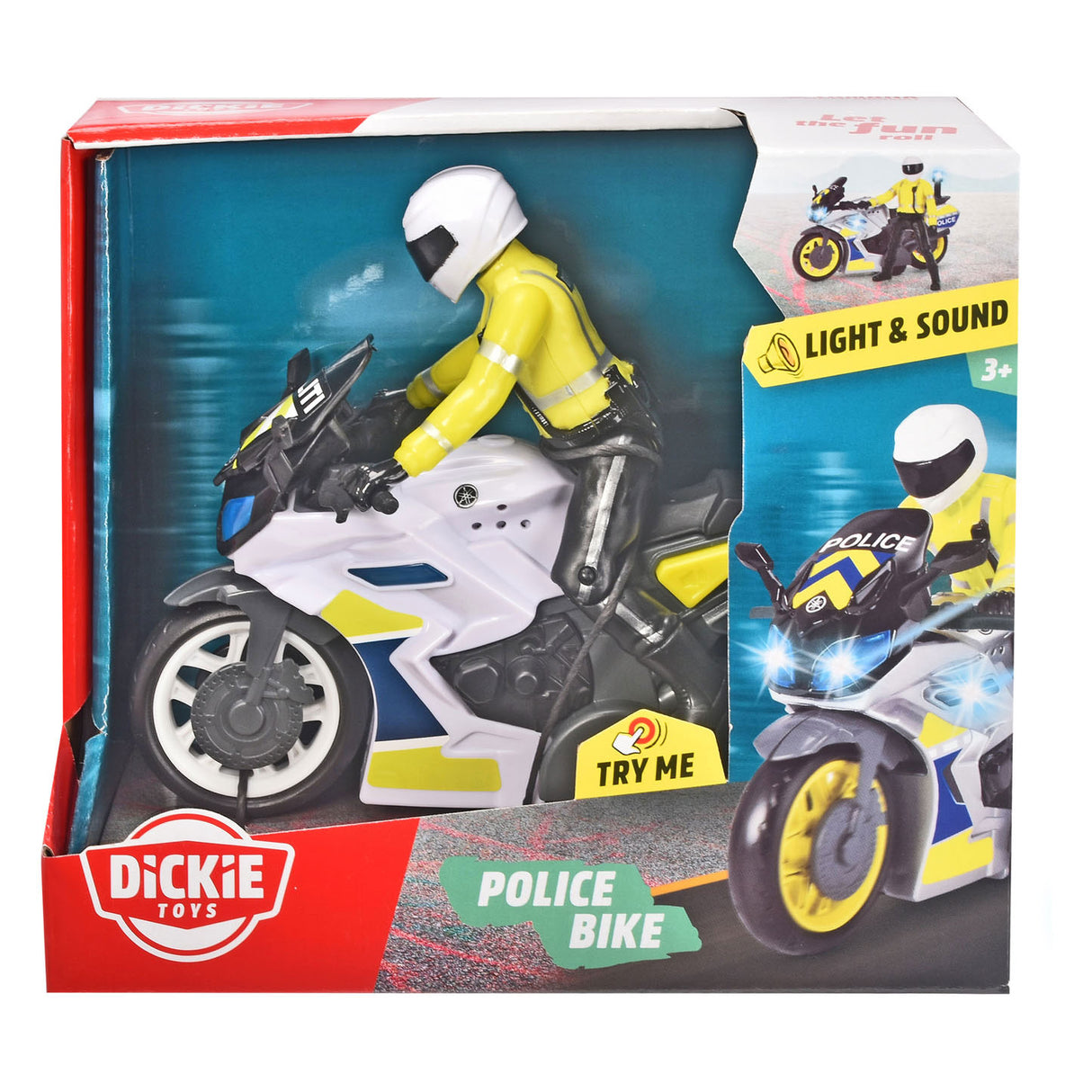 Dickie Police Motor z agentem