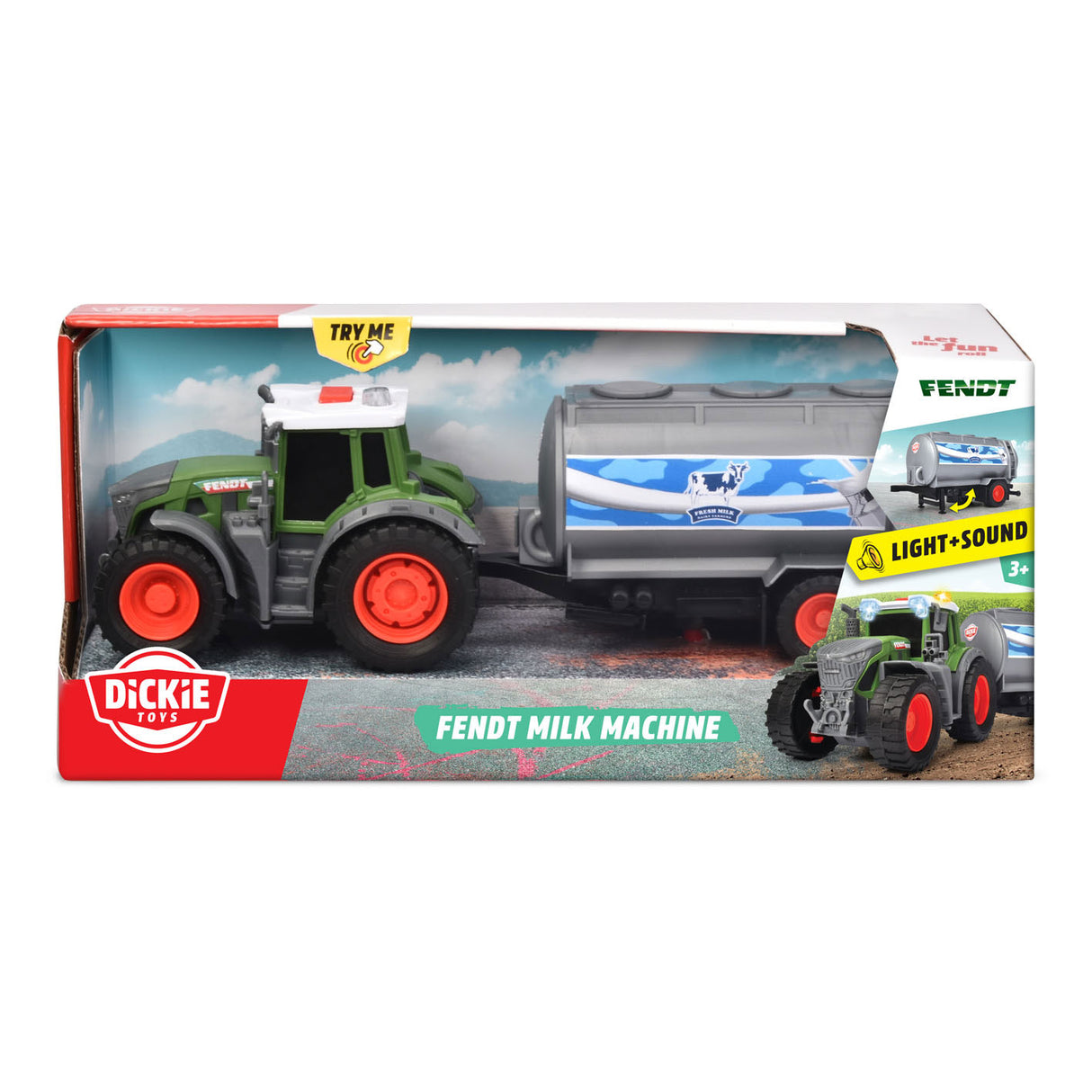 Machine de lait de tracteur Fendt Majorette