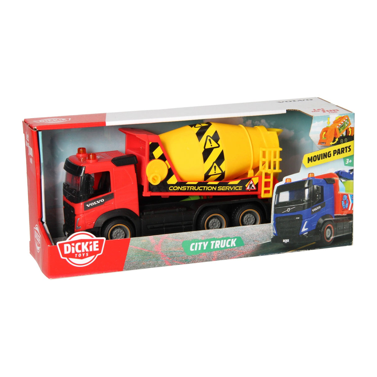 Dickie City Truck Betrete Mikser Truck Red