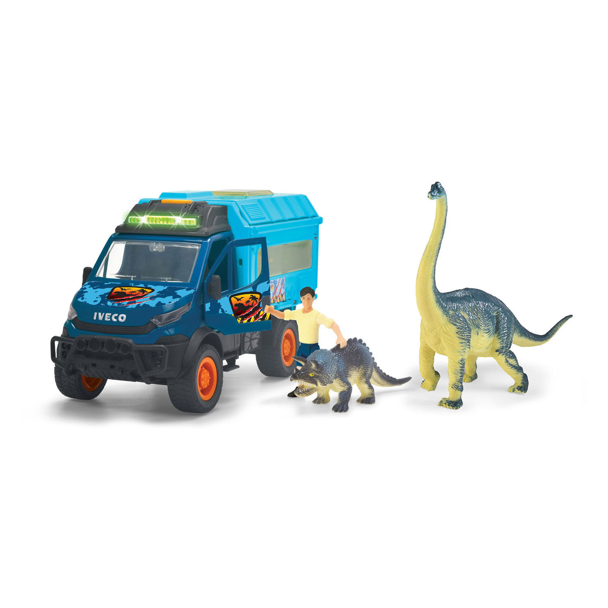 Dickie Dino World Lab Truck Play Set