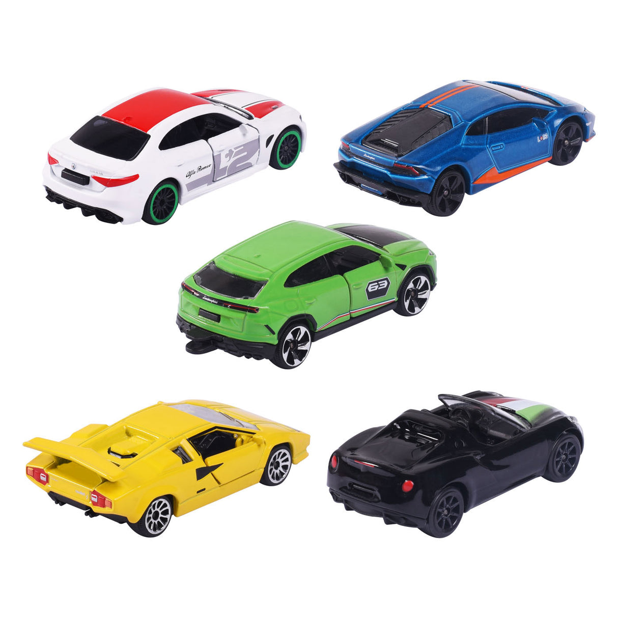 Majorette Dream Cars Italy Cars, 5 ..