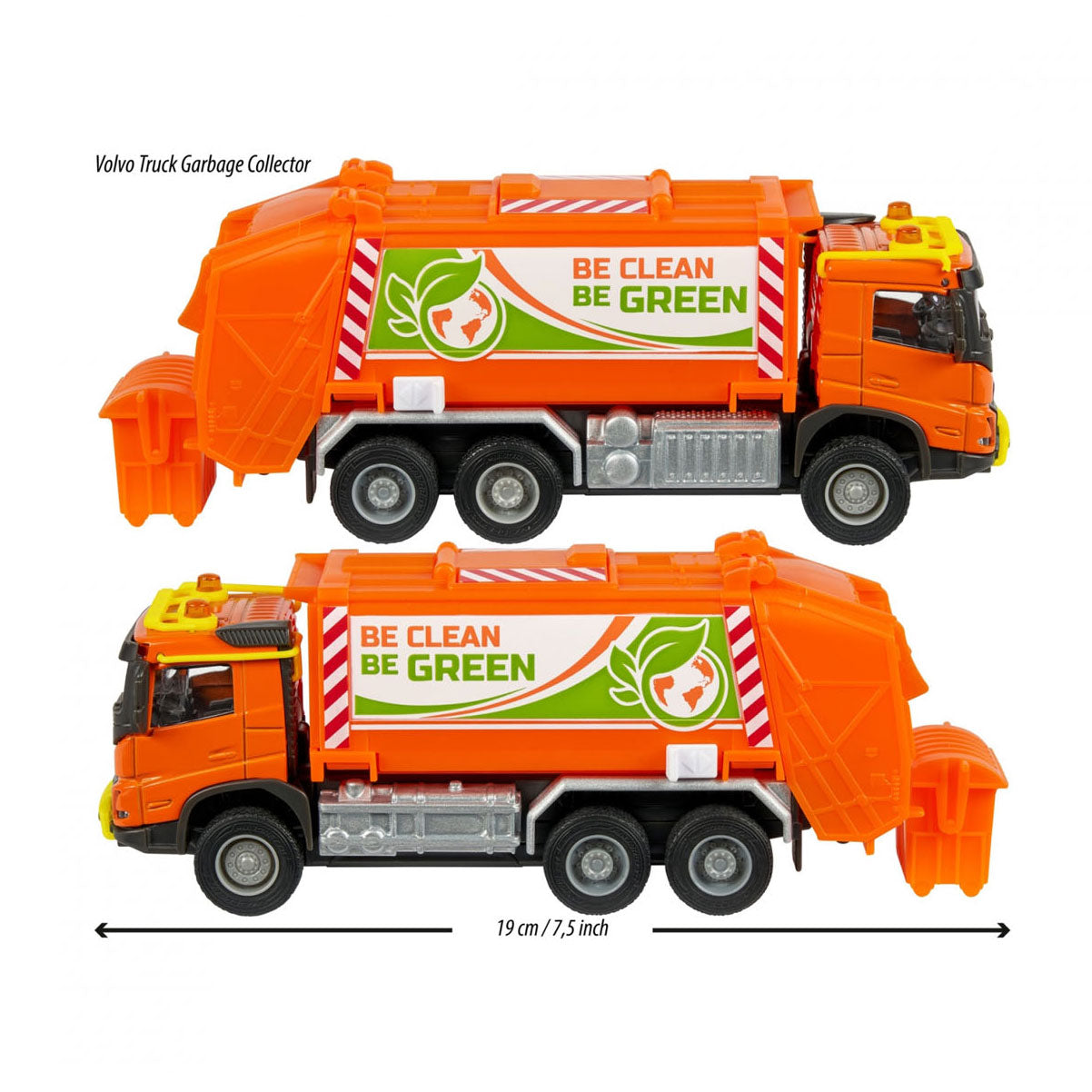 Majorette Volvo garbage truck