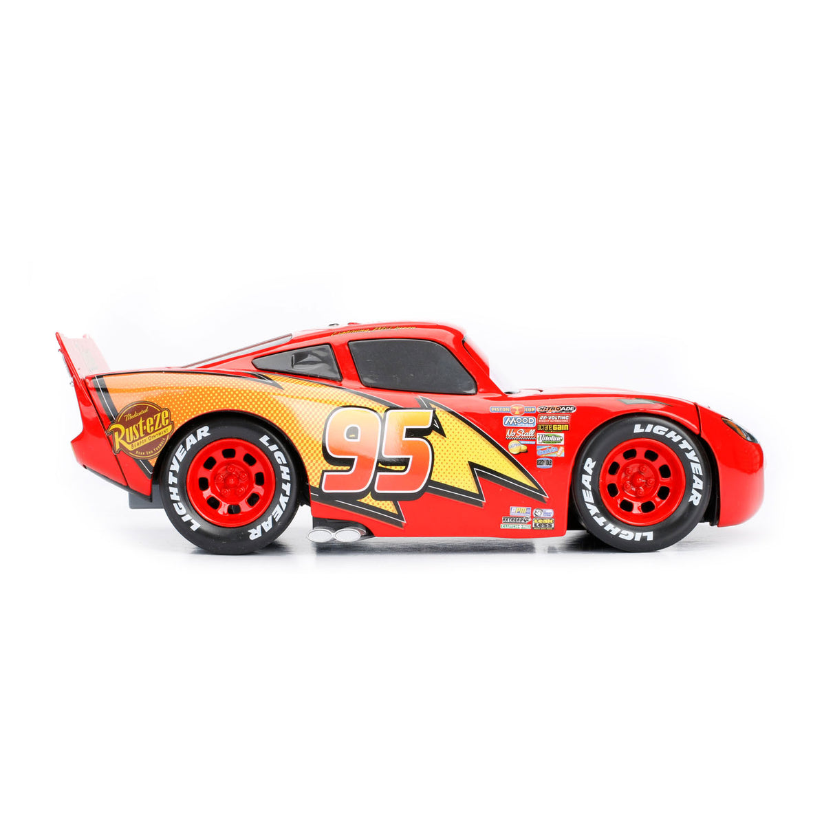 De Jada Spillsaachen Jada Lighting McQueen Auto, 1:24