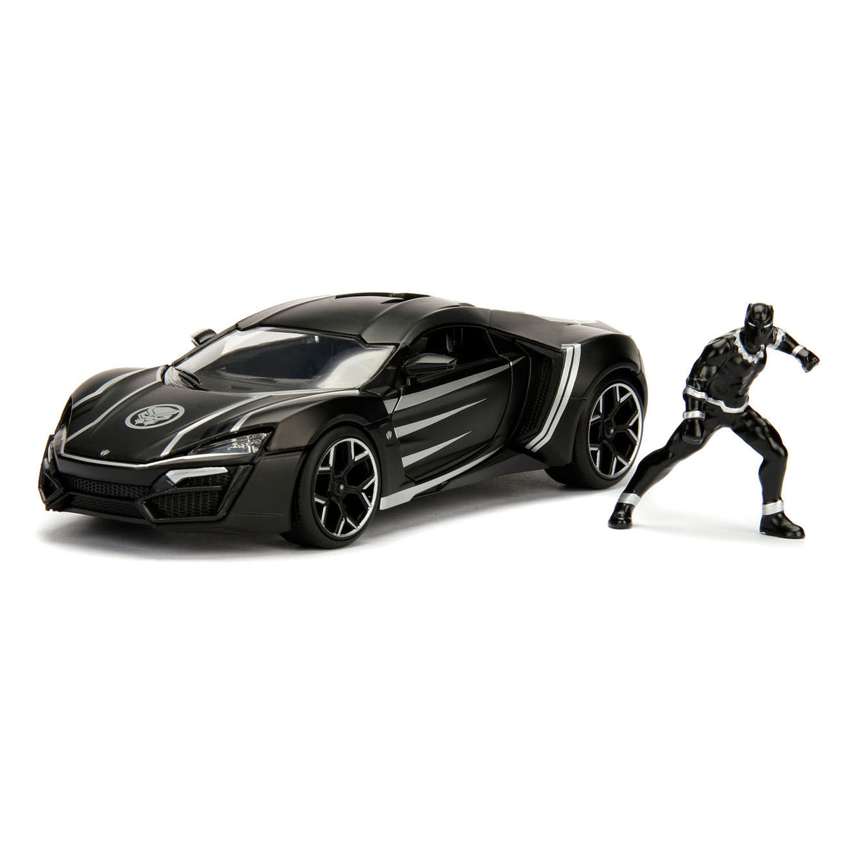 Jada Die Cast Avengers Black Panther with Auto 1:24