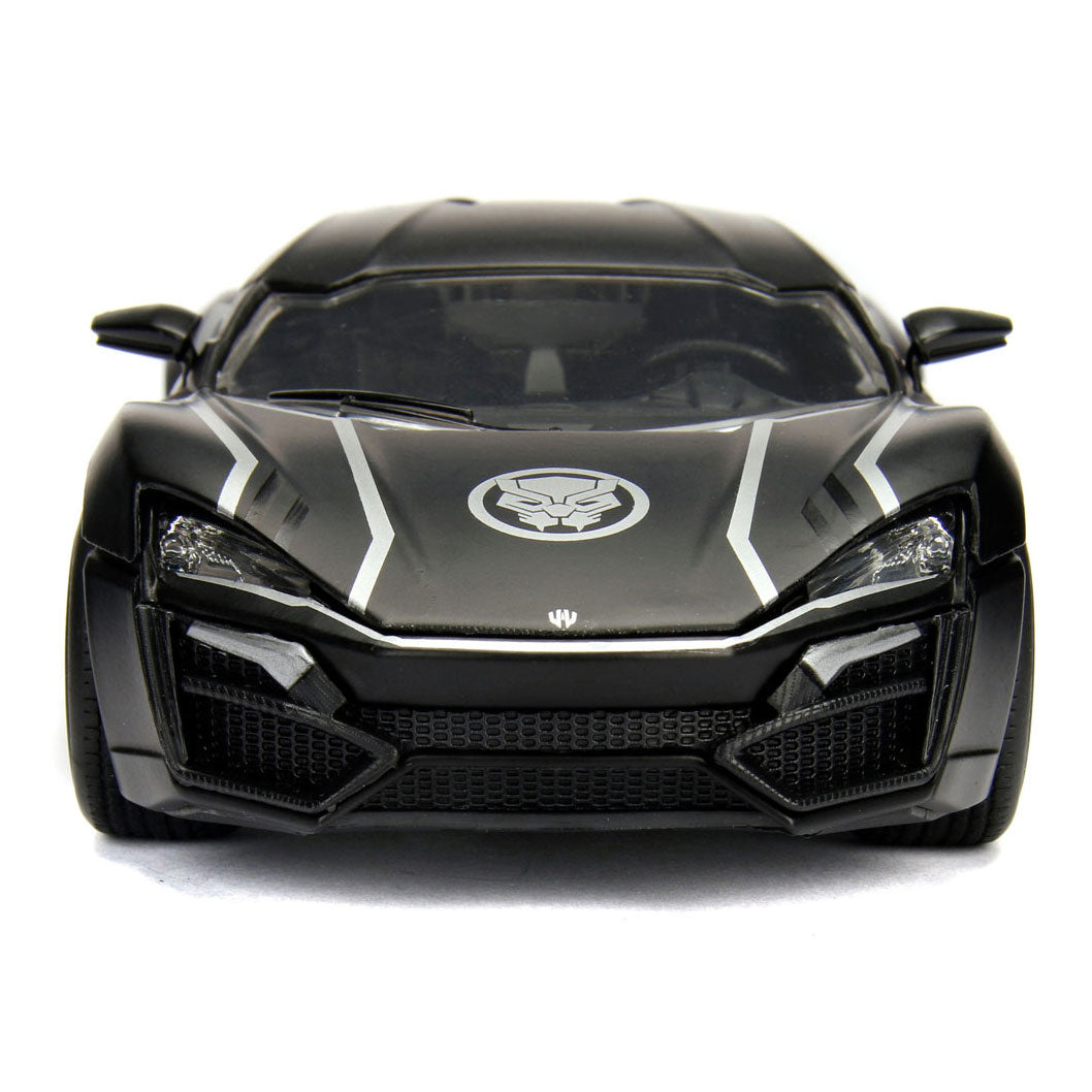 Jada Toys Jada moulé sous pression Avengers Black Panther avec voiture 1:24