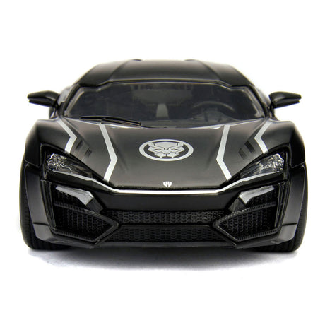 Jada Toys Jada moulé sous pression Avengers Black Panther avec voiture 1:24