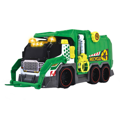 Dickie camion de recyclage vert