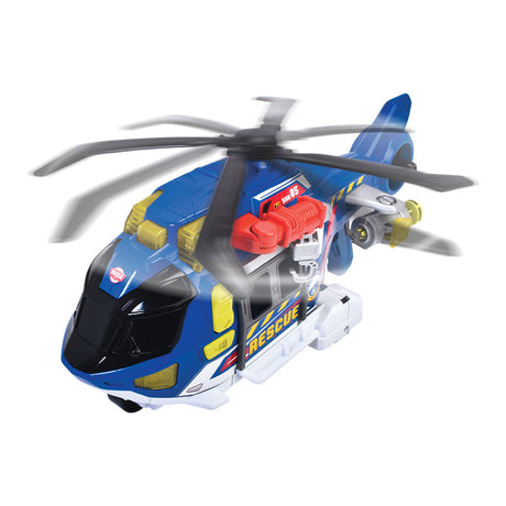 Hélicoptère de sauvetage Dickie bleu