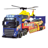 Dickie Transporter avec hélicoptère de sauvetage