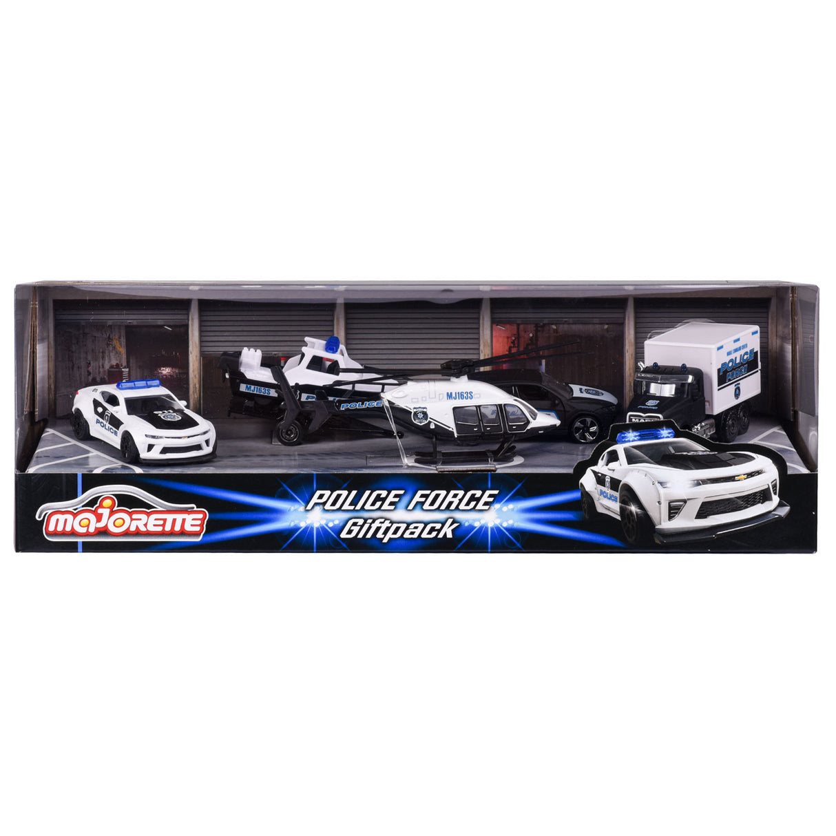 Majorette Police Force Cars GiftPack, 4st.