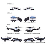 Mornicette Police Force Cars Giftpack, 4st.