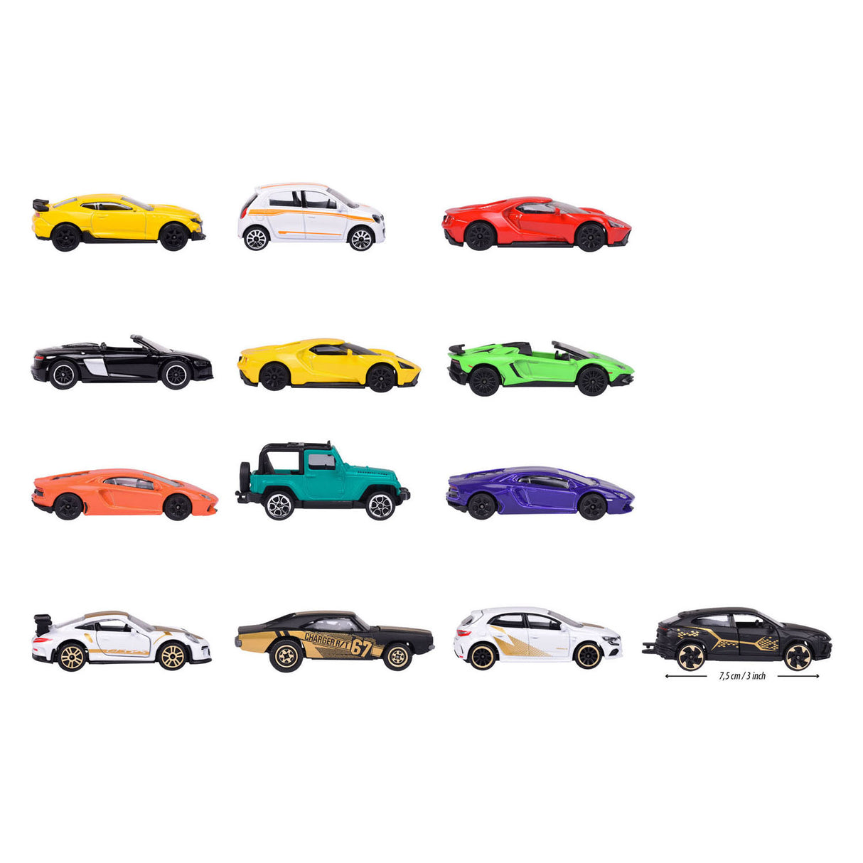 Majorette Limited Edition 9 Game cars Giftpack, 13st.