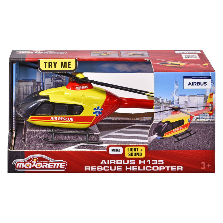 Hélicoptère de sauvetage Majorette Airbus H135