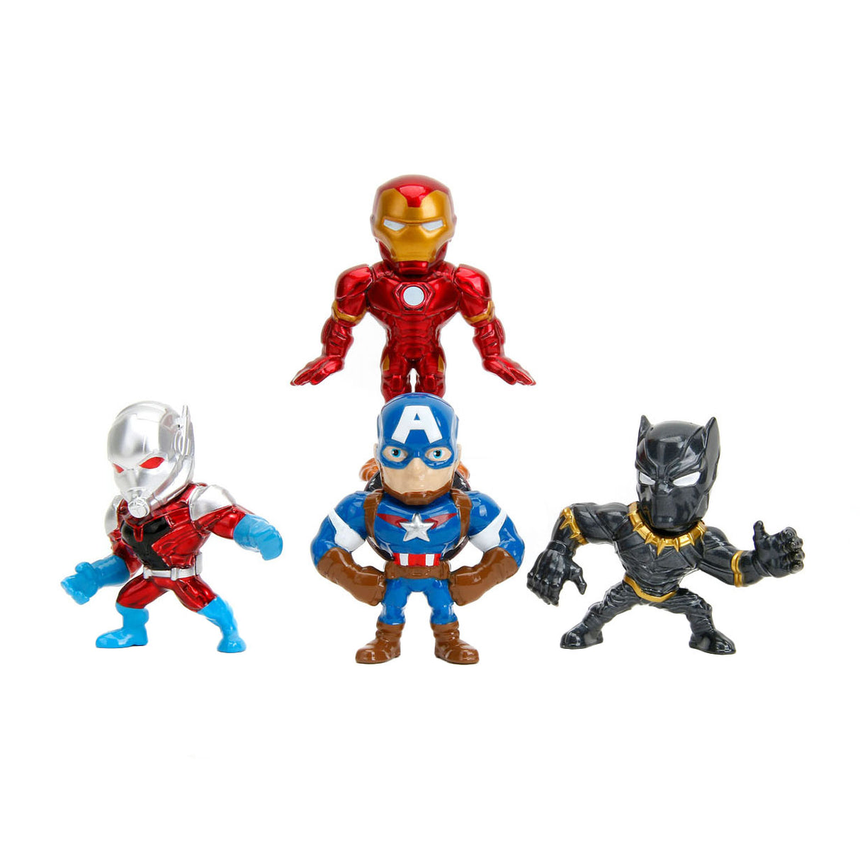 Giocattoli Jada Jada Metalfigs Avengers 4 pezzi