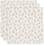 Jollein hydrofiele doek small – 70x70cm – tiny park – 3 stuks