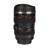 Ootb tasse de voyage objectif appareil photo acier inoxydable 15cm