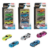 Toi-toys toitoys voitures de rallye lot de 5 métal