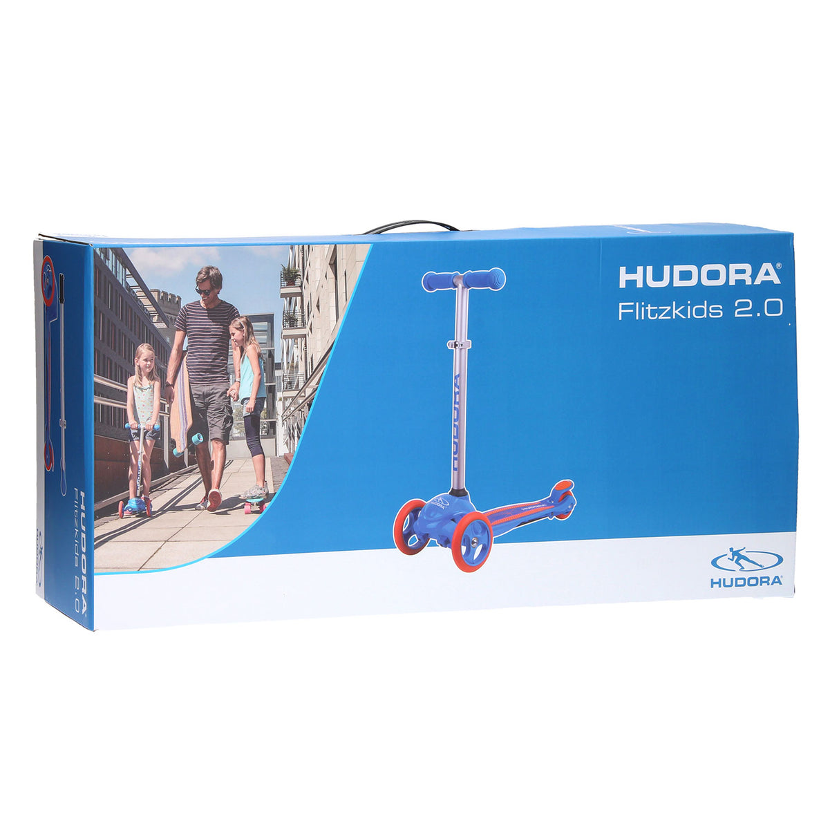 Hudora flitzkids trin - blå