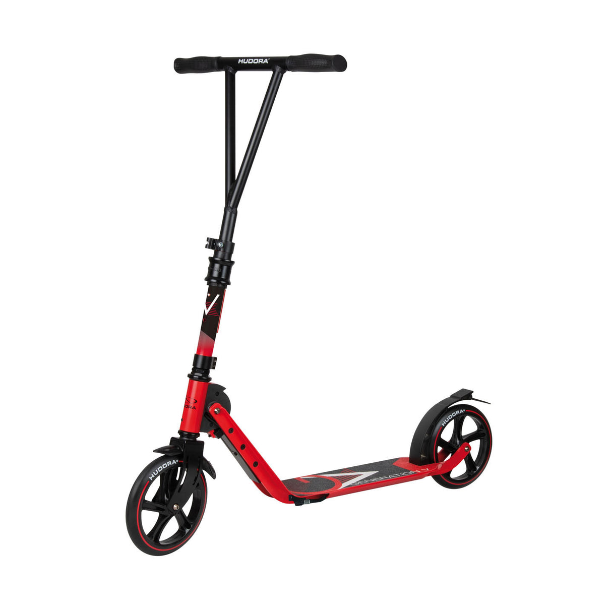 Hudora Bigwheel 205 mat v-geformte Lenksrad