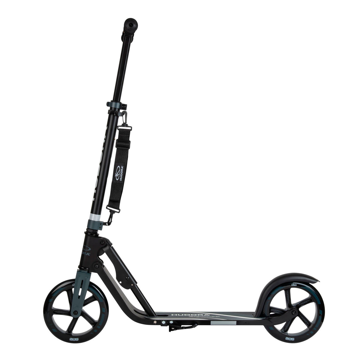 Hudora scooter à grandes roues 205 - noir