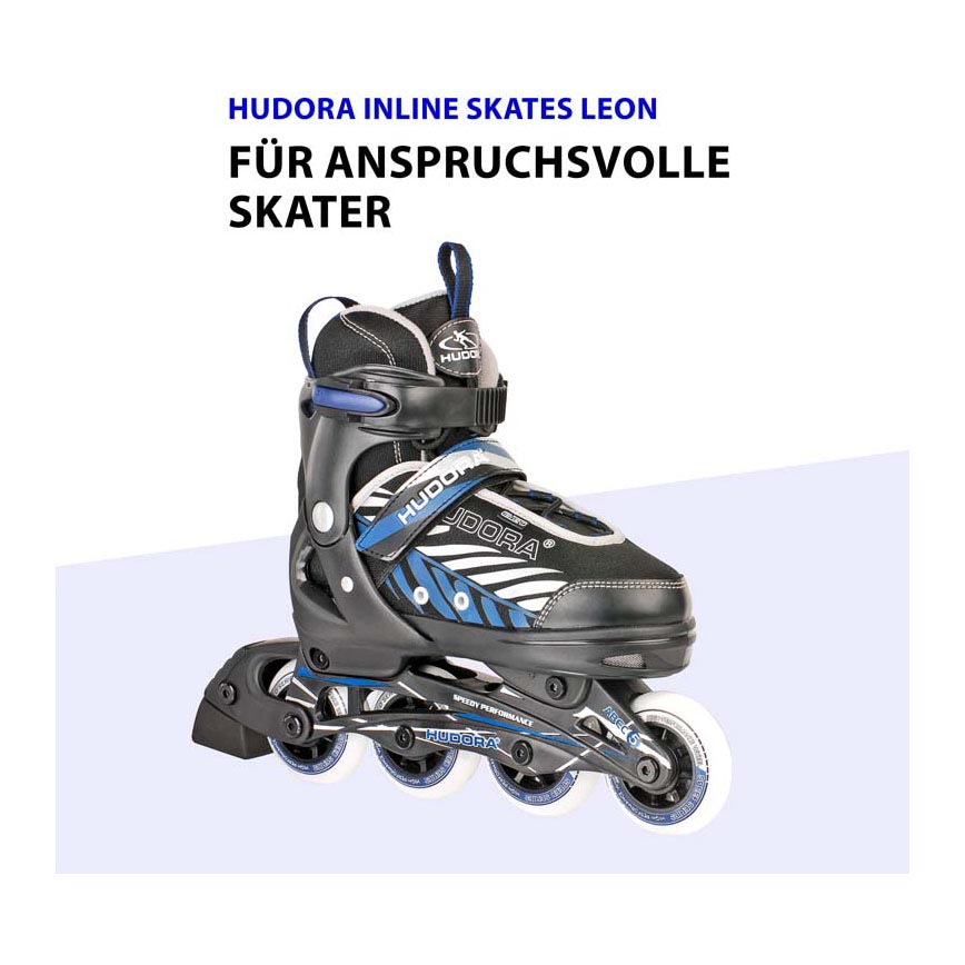 Hudora Skeller Leon Black, Gréisst 37-400